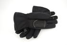 Тактичні рукавички теплі softshell 9100_XL_Black - зображення 5