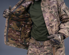 Штурмовая куртка UATAC GEN 5.2 с флисовой парой (3XL) Мультикам (Multicam) STEPPE (Степь) - изображение 10