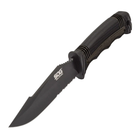 Ніж тактичний SOG SEAL Strike, Part Serr Blk TiNi Delx Molded Shth-Ti (SOG SS1003-CP) - зображення 4