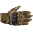 Перчатки тактические с закрытыми пальцами Zelart 8794 размер M Olive - изображение 3