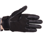 Перчатки тактические с закрытыми пальцами Zelart 8797 размер XL Black - изображение 3
