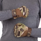Перчатки тактические с закрытыми пальцами Zelart 8799 размер L Camouflage Multicam - зображення 4