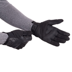 Перчатки тактические с закрытыми пальцами Zelart Military Rangers 9877 размер L Black - изображение 3