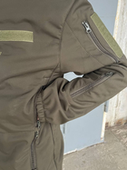 Куртка softshell олива, Куртка тактична soft shell олива, Куртка софтшелл ВСУ/НГУ, Куртка софт шел олива 48р. - зображення 5
