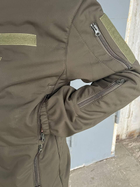 Куртка softshell олива, Куртка тактична soft shell олива, Куртка софтшелл ВСУ/НГУ, Куртка софт шел олива 50р. - зображення 5