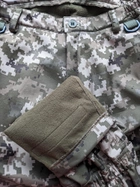 Штаны софтшелл softshell на флисе тактические, военные ВСУ зимние пиксель Размер XL (52) - изображение 5