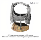 Комплект плитоноска AVS + пояс AVS + система StKSS + сумка для плитоноски AVS ZIP Emerson Койот - изображение 5