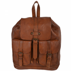Мужской кожаный рюкзак Ashwood 7990 Rust