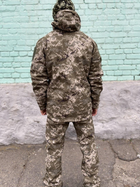 Куртка військова тактична утеплена Софтшелл Піксель (-30С) 52-54 - зображення 3