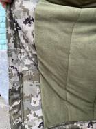 Куртка військова тактична утеплена Софтшелл Піксель (-30С) 44-46 - зображення 4