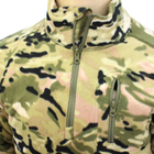 Флисовая тактическая кофта мужская Lesko A973 Camouflage CP 2XL - изображение 3