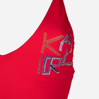 Strój kąpielowy jednoczęściowy damski Karl Lagerfeld KL21WOP04 L Czerwony (8051884141251) - obraz 6