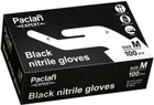 Нітрилові рукавиці Paclan Expert M 100 шт Чорні (5900942137893) - зображення 1