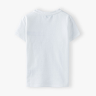 Дитяча футболка для хлопчика 5.10.15 1I4102 122 см Біла (5901463186001) - зображення 3