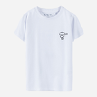 Дитяча футболка для хлопчика 5.10.15 Mix And Match 1I4105 92 см Біла (5902361999878) - зображення 1
