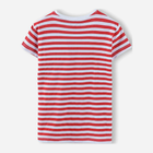T-shirt dziecięcy dla dziewczynki 5.10.15 Mix And Match 3I4033 128 cm Biały/Czerwony (5902361963749) - obraz 2