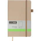 Книга записна Buromax Etalon 125x195 мм 96 листів без лінівки обкладинка зі штучної шкіри Золота (BM.291060-23)