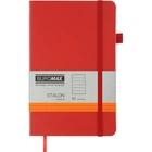 Книга записная Buromax Etalon 125x195 мм 96 листов в линию обложка из искусственной кожи Красная (BM.291260-05)