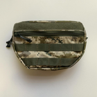 Напашная сумка админ подсумок TUR Tactical пиксель Камуфляж - изображение 5