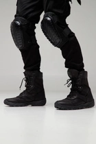Ботинки берцы мужские TUR Вариор натуральная кожа черные 44 - изображение 3