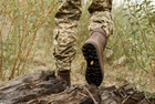 Берцы военные для мокрой погоды. Мужские тактические лёгкие боевые ботинки ALTBERG WARRIOR AQUA 40 коричневые - изображение 10