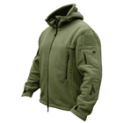 Кофта флісова тактична з капюшоном KOMBAT UK Recon Hoodie олива XXXL - зображення 1