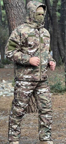 Зимовий тактичний костюм Softshell MultiCam Мультикам 2XL - зображення 6