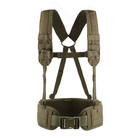 Пояс M-Tac тактический с плечевыми ремнями Scout Olive S - изображение 1