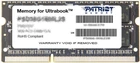 Оперативная память Patriot SODIMM DDR3-1600 8192MB PC3-12800 (PSD38G1600L2S)