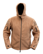 Фліс тактичний KOMBAT UK Recon Hoodie, койот, M - изображение 3