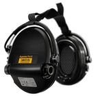 Активні навушники тактичні MSA Sordin Supreme Pro X Black з заднім тримачем (12789) - зображення 5
