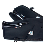 Спортивні тактичні рукавички вітро та вологозахисні з утепленням STORM UAD Чорні XL - зображення 4