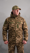 Куртка тактическая Softshell Пиксель ВСУ (Размер 56) - изображение 1