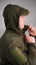 Куртка тактическая Softshell Олива НГУ/ВСУ (Размер 46) - изображение 3