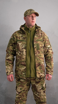 Куртка тактична Softshell Мультикам ЗСУ (Розмір 56) - зображення 6