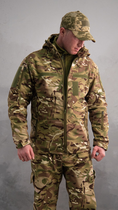 Куртка тактическая Softshell Мультикам ВСУ (Размер 54) - изображение 1