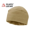 Шапка військова армії США Polartec Microfleece Hat Army Fleece Cap Beanie Колір Койот - зображення 1