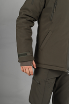 Куртка тактическая FCTdesign зимняя Патрол Софтшелл 52-54 хаки - изображение 4