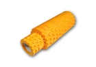 Массажный ролик EasyFit Grid Roller Double 33 см Оранжевый