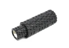 Массажный ролик EasyFit Grid Roller Double 33 см Черный