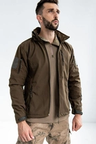 Тактическая куртка Soft Shell олива Logos 2318-07 M - изображение 4