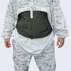 Зимовий маскувальний костюм (Маскхалат) UMA Waterprof розміру XXL - зображення 7