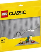 Lego Classic Серая базовая пластина 11024