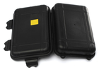 Кейс противоударный 165 х 105 х 50 мм пластиковый ящик бокс коробка (779608938) Черный - изображение 6