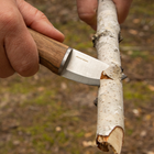 Компактний ніж з Нержавіючої Сталі MK1 SSH BPS Knives - Ніж для повсякденних завдань - Ніж для збирання грибів на природі та простої роботи з дерева. - зображення 7