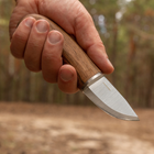 Компактный нож из Нержавеющей Стали MK1 SSH BPS Knives - Нож для повседневных задач - Нож для сбора грибов на природе и простой работы по дереву. - изображение 9