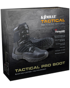 Туфлі тактичні KOMBAT UK Tactical Pro Boot 50/50, чорний, 46 - зображення 4
