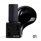 Гель-лак для ногтей Jerden Proff №01 Black 5 мл