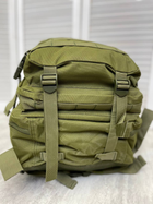 Тактический штурмовой рюкзак оливковый USA 45л. - изображение 3