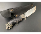 Охотничий нож MASTERKRAMI "Лев" сталь 40х13 мельхиор - изображение 1